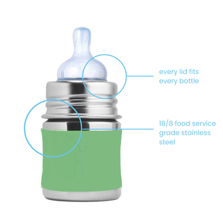 Plastfri tåteflaske 150 ml - grønn