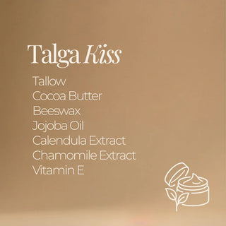 Talga Kiss - naturlig leppebalsam med kakaosmør og bivoks